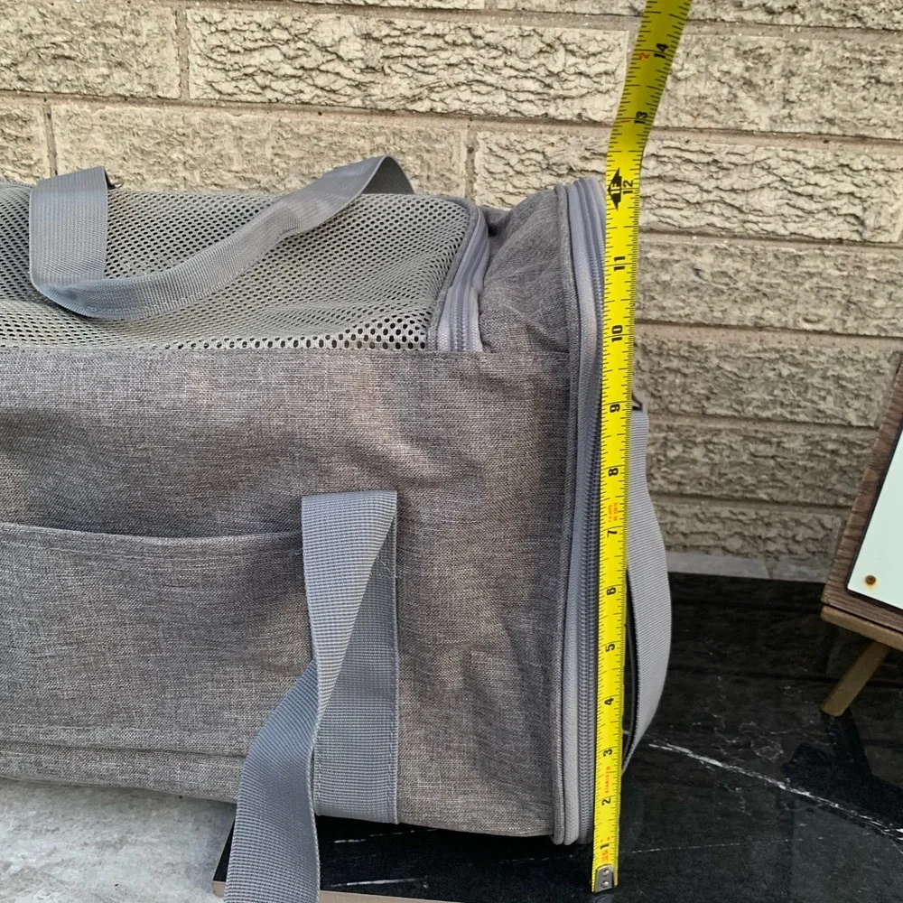 Soft-Sided Carrier for Small and Medium Dogs and Cats, TSA Airline Approved,